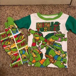 Toddler boy ninja turtles pajamas